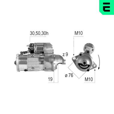 Motor de arranque ERA 220607A, foto 1