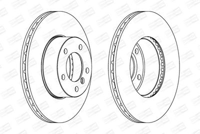 BREMSSCHEIBE CHAMPION 562342CH 1