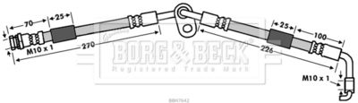 Brake Hose Borg & Beck BBH7642