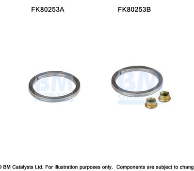 Zestaw montażowy, katalizator BM CATALYSTS FK80253
