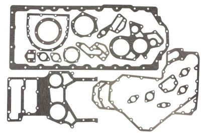 Complete motorpakkingset - carter past: ZETOR 11641  FIATALLIS TL645H  JCB 425, 436, 125 (635), 125 (636), 135, 145, 155, 185, 2150  KALMAR DCD120-12, DCD160-9, DCD90-6  KOMATSU PC210-5K