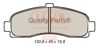 IAP QUALITY PARTS 704-13091 Тормозные колодки и сигнализаторы  для NISSAN MICRA II (K11) 1.0 i 16V