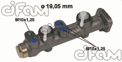 Главный тормозной цилиндр CIFAM 202-006 для SEAT 128