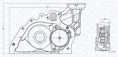 POMPA ULEI MAGNETI MARELLI 351516000031 1