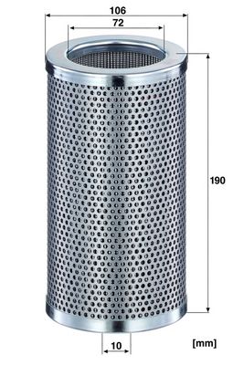 Hydraulisch filter (patroon)
