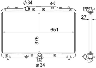 RADIATOR RACIRE MOTOR