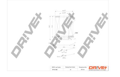 Масляный фильтр Dr!ve+ DP1110.11.0242 для INFINITI QX30