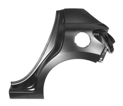 Achterspatbord Links past: PEUGEOT 207 5D 02.06-12.15
