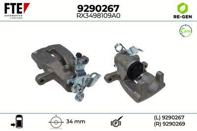 спирачен апарат FTE 9290267