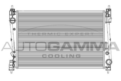 Радиатор, охлаждение двигателя AUTOGAMMA 105120 для LANCIA DELTA