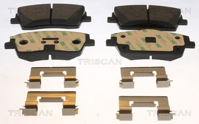 Комплект тормозных колодок, дисковый тормоз TRISCAN 8110 27029 для VOLVO XC40