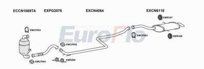 Układ wydechowy EUROFLO CNC4PI16D6001A00