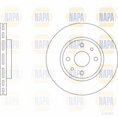 Brake Disc NAPA NBD5370