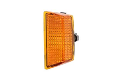 Controlelampje, zijkant Links (kleur van het glas: oranje, H21W, met lampvoet)