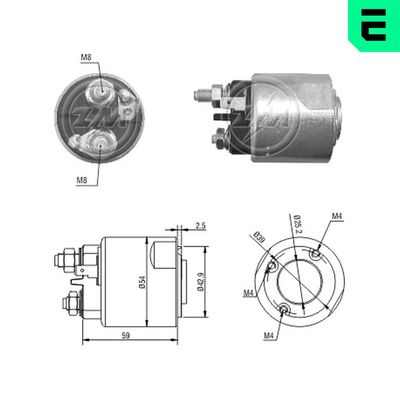 SOLENOID ELECTROMOTOR