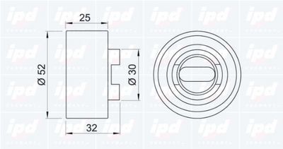 ROLA INTINZATOR CUREA DISTRIBUTIE IPD 140566 1