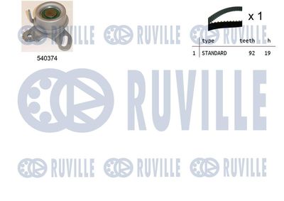 Комплект ремня ГРМ RUVILLE 550166 для HYUNDAI PONY