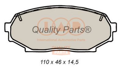 Комплект тормозных колодок, дисковый тормоз IAP QUALITY PARTS 704-11031 для MAZDA MX-5