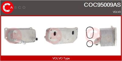 RADIATOR ULEI ULEI MOTOR CASCO COC95009AS