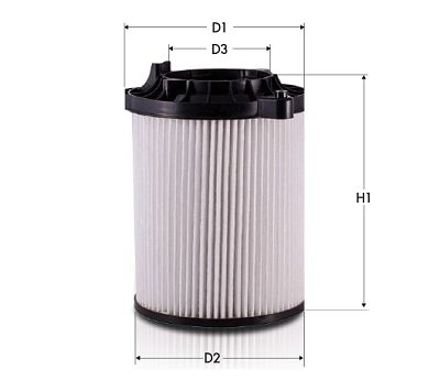 Воздушный фильтр TECNECO FILTERS AR2269 для MASERATI GHIBLI
