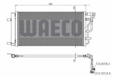 KONDENSATOR KLIMAANLAGE