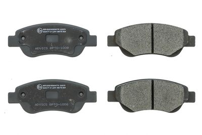Sada brzdových destiček, kotoučová brzda AISIN BPTO-1008
