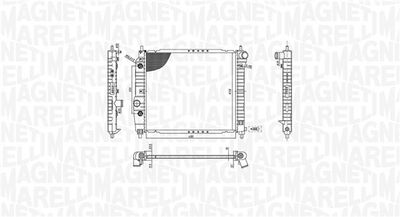 MAGNETI MARELLI Kühler, Motorkühlung
