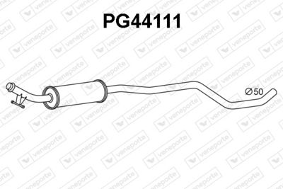 MITTELSCHALLDäMPFER VENEPORTE PG44111