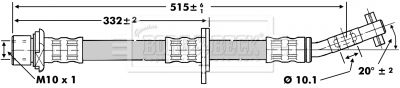 Brake Hose Borg & Beck BBH6750