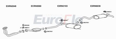 Układ wydechowy EUROFLO RN21201004B