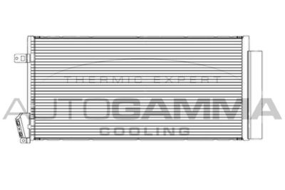 AUTOGAMMA 105601 Радиатор кондиционера  для FIAT DOBLO (Фиат Добло)
