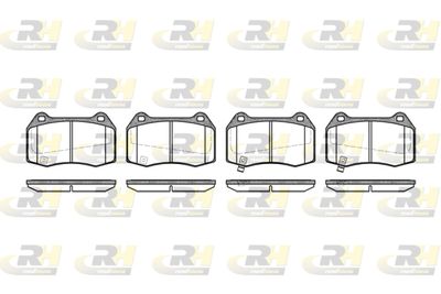 ROADHOUSE 2441.32 Тормозные колодки и сигнализаторы для NISSAN 350Z Roadster (Z33) 3.5 ROADHOUSE 2441.32 Тормозные колодки и сигнализаторы для NISSAN 350Z Roadster (Z33) 3.5