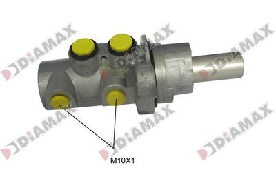 DIAMAX N04390 Ремкомплект тормозного цилиндра  для FIAT SEDICI (Фиат Седики)