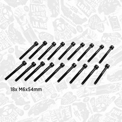 Schroevenset, nokkenas lagerbok - BS0010 - ET ENGINETEAM