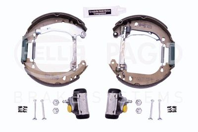 Zestaw szczęk hamulcowych HELLA PAGID 8DB 355 003-701