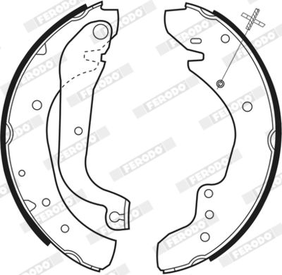 SET SABOTI FRANA FERODO FSB533 1