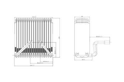 VERDAMPFER KLIMAANLAGE WALKER WEV00009 7