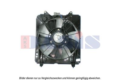 AKS-DASIS 108011N Вентилятор системи охолодження двигуна для HONDA (Хонда)