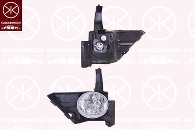 Противотуманная фара KLOKKERHOLM 29560283 для HONDA CR-V