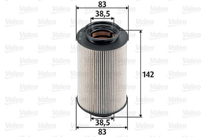 Топливный фильтр VALEO 587909 для VW PHAETON