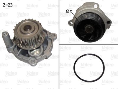 Water Pump, engine cooling 506790