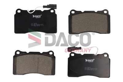 Комплект тормозных колодок, дисковый тормоз DACO Germany 320107 для ALFA ROMEO 159