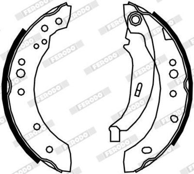 SET SABOTI FRANA FERODO FSB4109 1