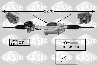 Рулевой механизм SASIC 7176059 для SKODA YETI