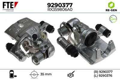 спирачен апарат FTE 9290377