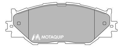 MOTAQUIP LVXL1352 Тормозные колодки и сигнализаторы  для LEXUS IS II (_E2_) 200d (ALE20_)