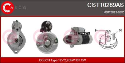 CASCO CST10289AS Стартер  для MERCEDES-BENZ S-CLASS (Мерседес С-класс)