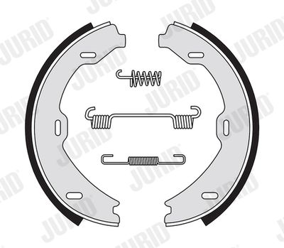 Комплект тормозных колодок JURID 362653J для MERCEDES-BENZ S-CLASS