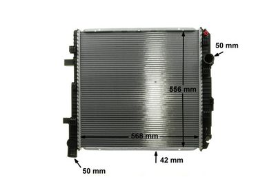 RADIATOR RACIRE MOTOR MAHLE CR662000P 10