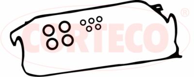 Прокладка, крышка головки цилиндра CORTECO 440164P для HONDA CRX